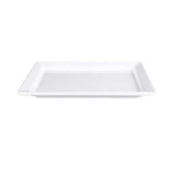 M812RC-W - Melamine Rectangular Serving Platter - White