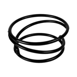 SSDR-RC - Rubbercoated Steel Round Reversible Rubber Coated Steel Stand - Black