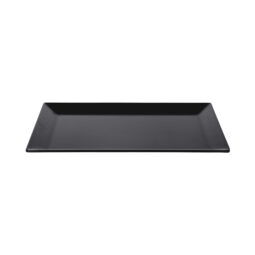 M914RC-B - Melamine Rectangular Serving Platter - Black