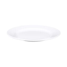 D815-W - Melamine Round Plate - White