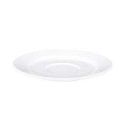 D60-W - Melamine Single Well Saucer - White