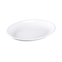 M1216OV-NW - Melamine Oval Platter - White