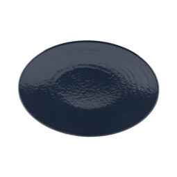 D812RR-LAP - Melamine Oval Pebble Platter - Lapis