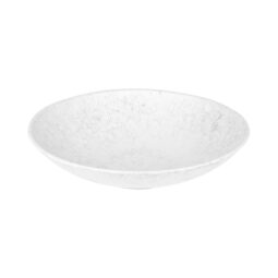B383120-GYM - Melamine Round Bowl - Gray Marble