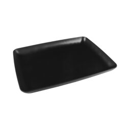 RT16RC-B - Melamine Rectangular Platter - Black