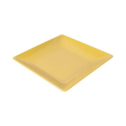 D1313SQ-OO - Melamine Square Plate - Olive Oil