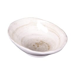 D641OV-TD - Melamine Oval Bowl - Taupe Design