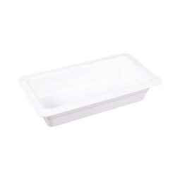 CM127-NW - Melamine Third Size Pan - White