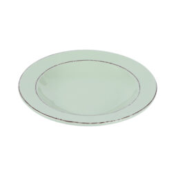 DB10T-H - Melamine Round Double Line Pasta/Soup Bowl - Hemlock