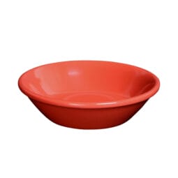 D40M-SC - Melamine Monkey Dish - Spring Coral