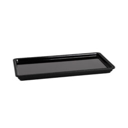 M1581-B - Melamine Rectangular Beaded Edge Tray - Black