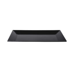 M1018RC-B - Melamine Rectangular Platter - Black