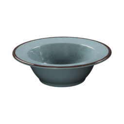 DB6M-CB - Melamine Round Crackle Bowl - Cameo Blue