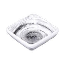 D21SQ-BD - Melamine Square Ramekin - Black Design