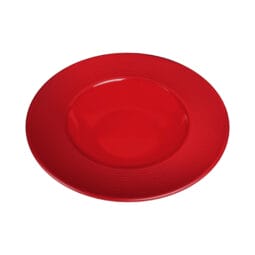 DGB915R-RG - Melamine Round Past/Soup Bowl - Red Glaze