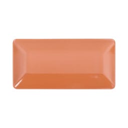 M168RC-STC - Melamine Rectangular Platter - Sunburn Terra Cotta