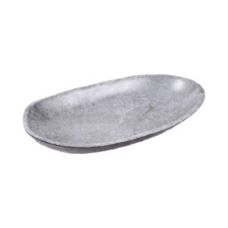 M1693OV-CO - Melamine Oval Bowl - Coal