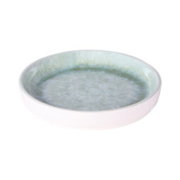 B190053-SM - Melamine Round Plate - Sea Moss