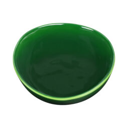 DGB52R-GRG - Melamine Irregular Round Bowl - Green Glaze