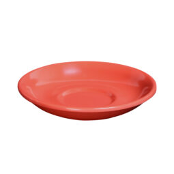 DS-SC - Melamine Coffee Saucer - Spring Coral