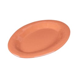 D912OV-STC - Melamine Oval Platter - Sunburn Terra Cotta