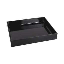 M21012-B - Melamine Rectangular Bin - Black