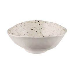 D863OV-CC - Melamine Oval Bowl - Chocolate Chip