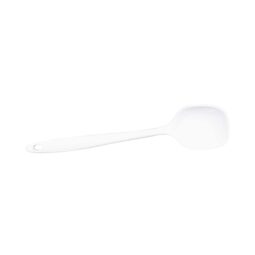MSP12-W - Melamine Solid Spoon - White