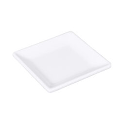 D55SQ-W - Melamine Square Plate - White