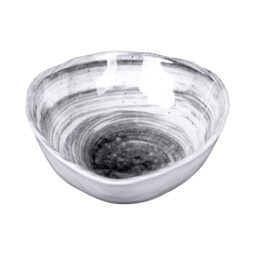 D983OV-BD - Melamine Oval Bowl - Black Design