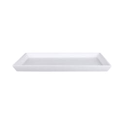 JW5216-W - Melamine Rectangular Tray - White