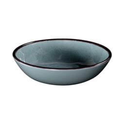 DB8225M-CB - Melamine Round Crackle Bowl - Cameo Blue