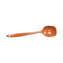 MSP12-STC - Melamine Solid Spoon - Sunburn Terra Cotta