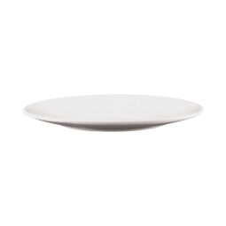 D812RR-W - Melamine Oval Pebble Platter - White
