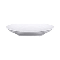 JW7309-W - Melamine Deep Oval Plate - White