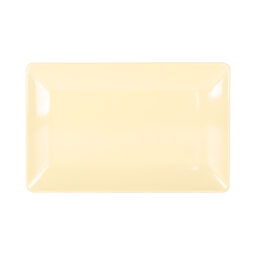 M1811RC-BCY - Melamine Rectangular Platter - Banana Crepe