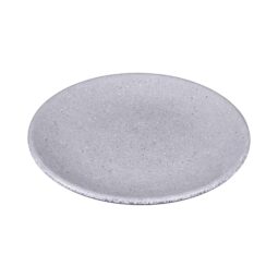RT10R-GS - Melamine Round Plate - Granite Stone