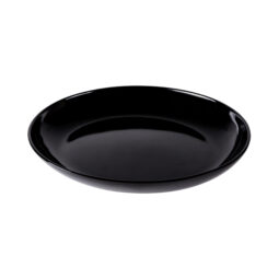 M1513OV-B - Melamine Oval Coupe Platter - Black