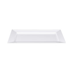 M135RC-NW - Melamine Rectangular Platter - White