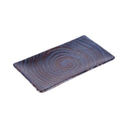 B395093-SDB - Melamine Rectangular Plate - Stardust Blue