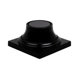 M74P-B - Melamine Pedestal Base - Black