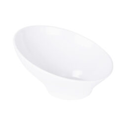 M9-NW - Melamine Round Bowl - White