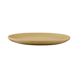 ECO66R-RT - Melamine Round Plate - Rattan