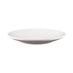 D814RR-W - Melamine Round Pebble Plate - White