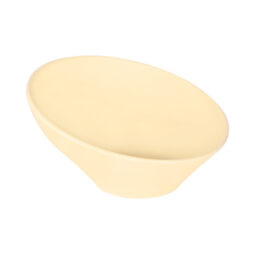 M115-BCY - Melamine Round Bowl - Banana Crepe
