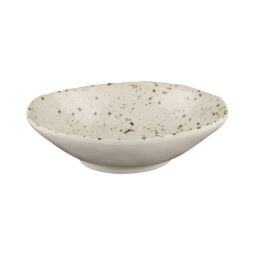 D641OV-CC - Melamine Oval Bowl - Chocolate Chip