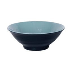 D1008RR-ABY/LAP - Melamine Bowl - Abyss Gloss Inside/Lapis Matte Outside