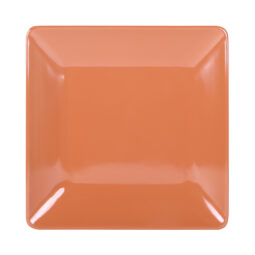 M1111SQ-STC - Melamine Square Plate - Sunburn Terra Cotta