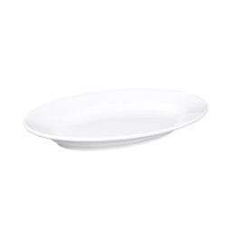 D811OV-W - Melamine Oval Plate - White