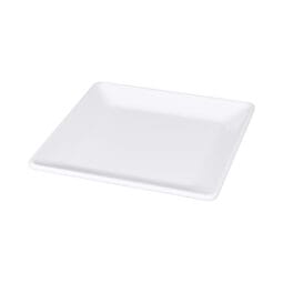 M99SQ-NW - Melamine Square Plate - White